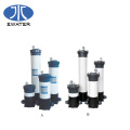 plastic upvc cartridge  filter housing with PP cartridge for sea water treatment